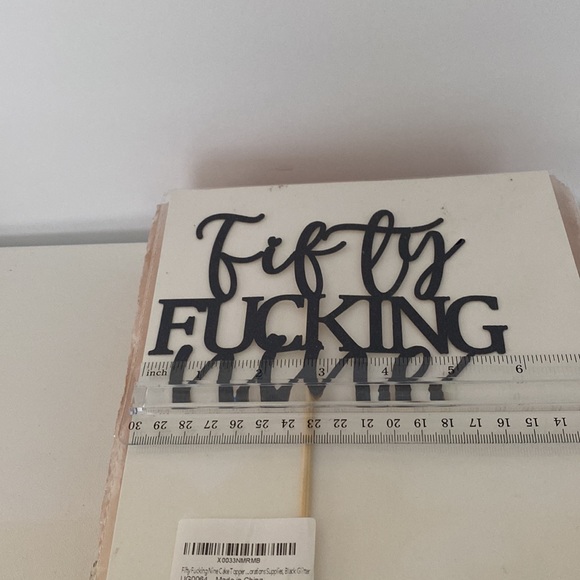 59th Birthday Cake Topper - Picture 5 of 5